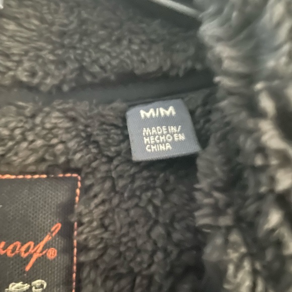 NWT dark navy almost black fleeced lined zip up jacket. Various sizes available - Picture 5 of 5